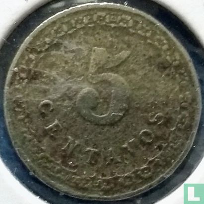 Paraguay 5 Centavo 1908 - Bild 2