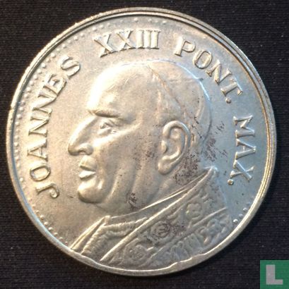 joannes XXIII token zilver - Afbeelding 1