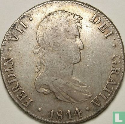 Bolivie 8 reales 1814 (PJ) - Image 1
