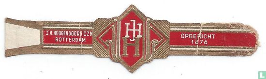 HJ H - J.H. Hoogendoorn C Z N. Rotterdam - Opgericht 1876 - Image 1