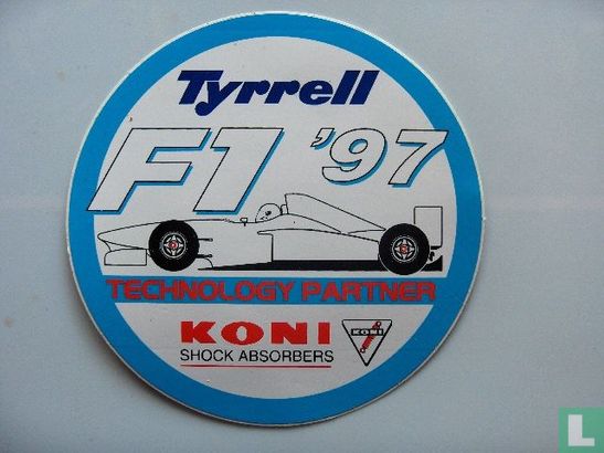 Tyrell F1'97 technology partner Koni
