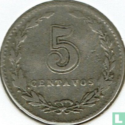 Argentinië 5 centavos 1903 - Afbeelding 2
