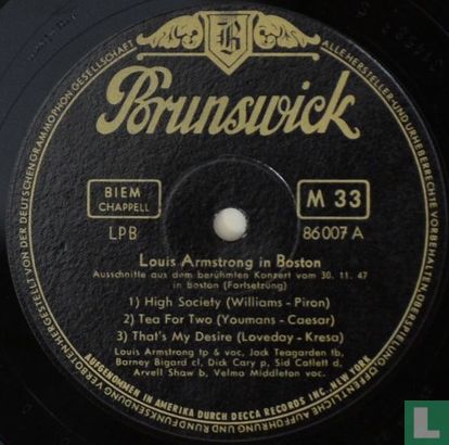 Louis Armstrong In Boston - Bild 3