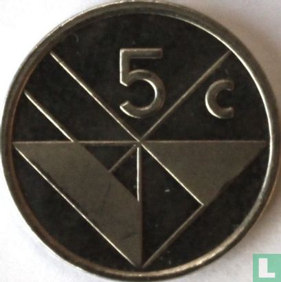 Aruba 5 cent 1988 - Image 2