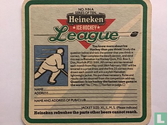 Lager Beer / Ice Hockey League (9) - Afbeelding 1