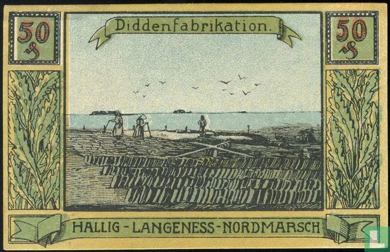 Langeness Nordmarsch 50 pfennig - Bild 2