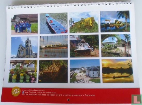 Suriname kalender 2016 - Bild 2