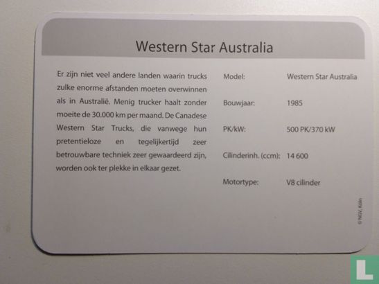 Western Star Australia - Afbeelding 2