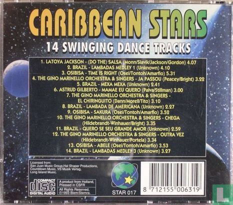 Caribbian Stars - 14 Swinging Dance Tracks - Image 2