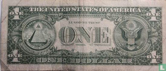 États-Unis 1 dollar 1963 C. - Image 2