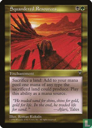 Squandered Resources - Bild 1