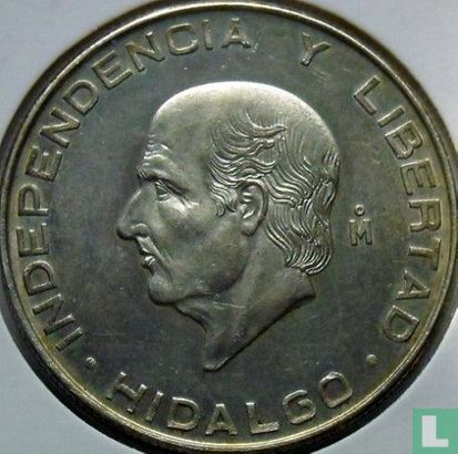 Mexique 5 pesos 1955 (argent) - Image 2