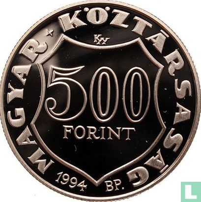 Hungary 500 forint 1994 (PROOF) "100th anniversary Death of Lajos Kossuth" - Image 1