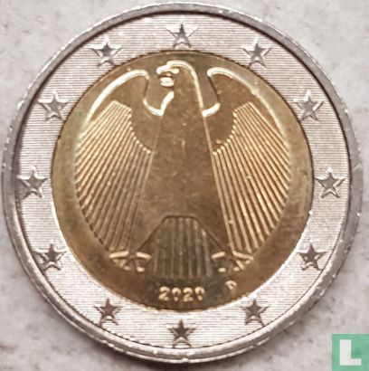 Germany 2 euro 2020 (D) - Image 1