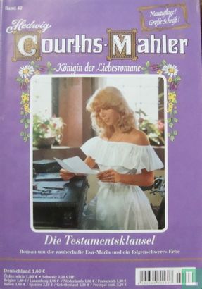Hedwig Courths-Mahler Neuauflage [11e uitgave] 42 - Afbeelding 1