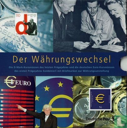 Deutschland Kombination Set 2002 "Der Währungswechsel" - Bild 1