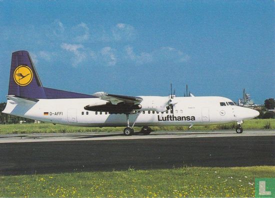D-AFFI - Fokker 50, Lufthansa Cityline - Afbeelding 1