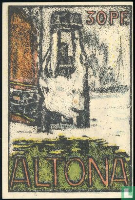 Altona a/d Elbe, Ville - 30 Pfennig 1921 - Image 2