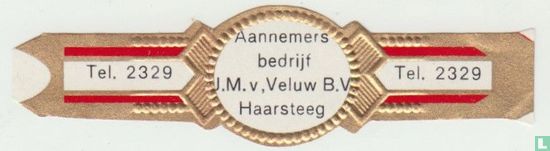 Aannemersbedrijf J.M. v. Veluw B.V. Haarsteeg - Tel. 2329 - Tel. 2329 - Image 1