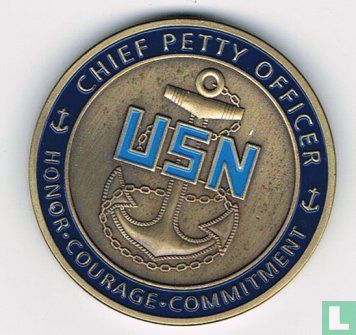US NAVY - POPEYE THE SAILOR MAN - CHIEF PETTY OFFICER - Afbeelding 2