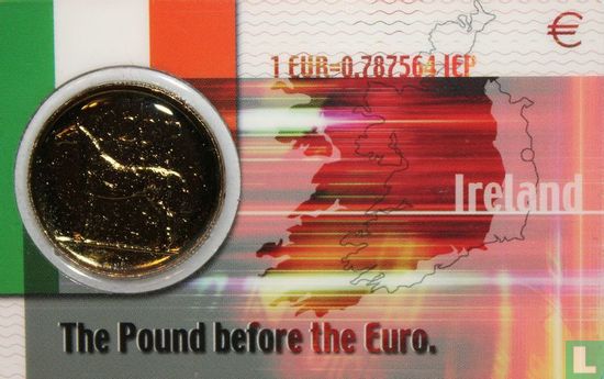 Ierland 20 pence (coincard) "The Pound before the Euro" - Afbeelding 2