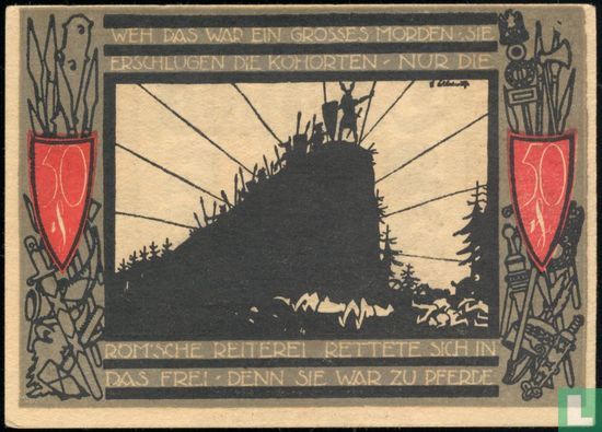 Detmold, Stadt - 50 Pfennig (4) 1920  - Afbeelding 2