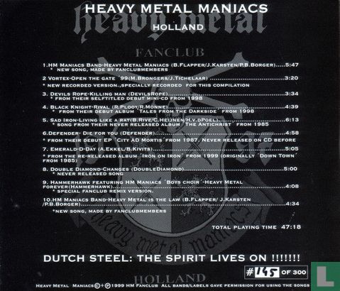 Heavy Metal Fanclub - Heavy Metal Maniacs Holland - Image 2