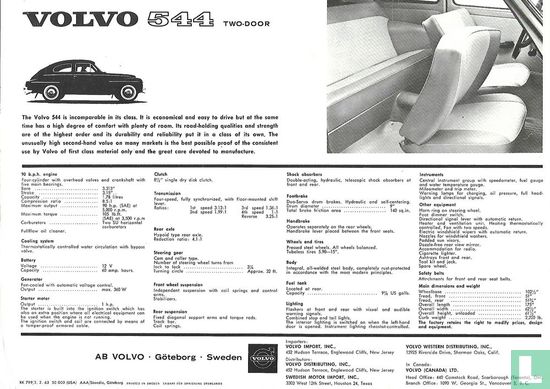 Volvo 544 Two-Door  - Afbeelding 2