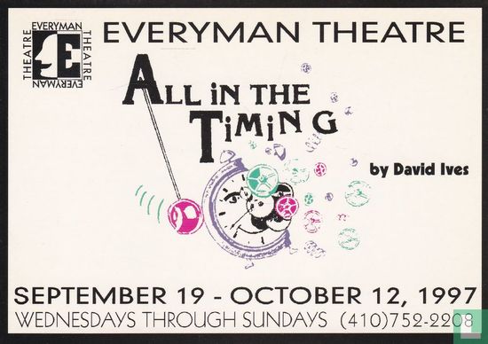 Everyman Theatre - All In The Timing - Image 1
