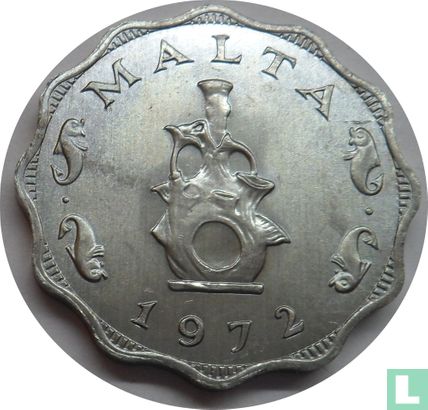 Malta 5 mils 1972 - Image 1
