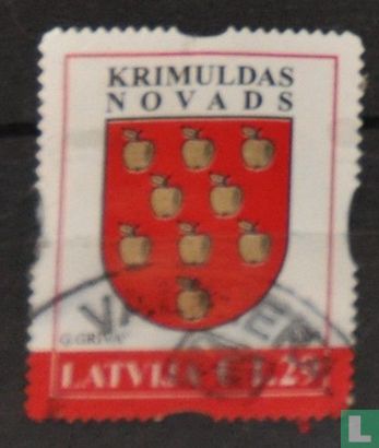Coat of arms of Krimuldas Novads