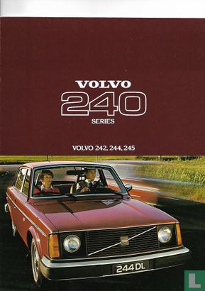 164 240 242 244 1975 Volvo Factory Original Car Sales Brochure Catalog 