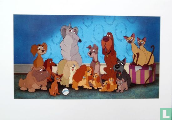 The canine ( and Feline) cast of Lady and the Tramp