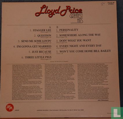 Lloyd Price Greatest Hits - Bild 2