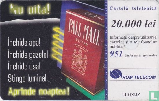 Pall Mall Filter - Afbeelding 2