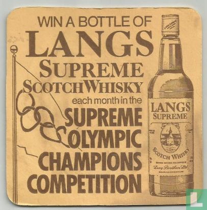 Langs supreme scotch whisky - Image 1