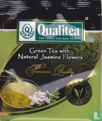 Green Tea with Natural Jasmine Flowers - Image 1