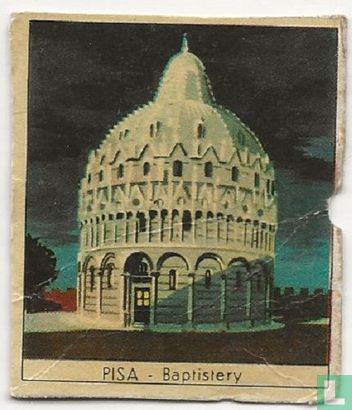 Pisa-Baptistery / Siena-Communal Palace - Afbeelding 1