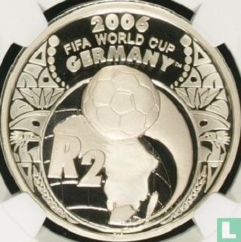 Südafrika 2 Rand 2005 (PP) "2006 Football World Cup in Germany" - Bild 2