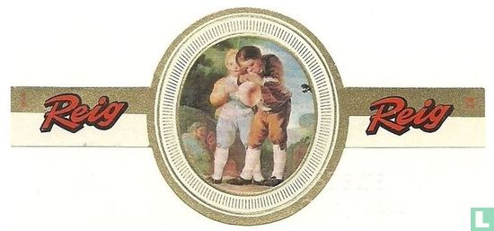 Niños inlando una vejiga 1777-1777 - Bild 1