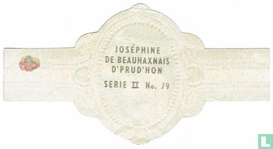 Joséphine de Beauhaxnais D'Prud 'Hon - Afbeelding 2