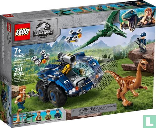 Lego 75940 Gallimimus and Pterandon Breakout - Afbeelding 1