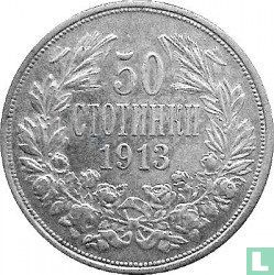 Bulgarije 50 stotinki 1913 - Afbeelding 1