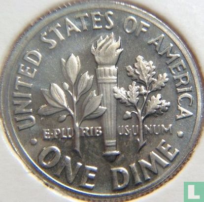 États-Unis 1 dime 1972 (BE) - Image 2