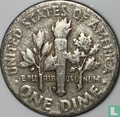 États-Unis 1 dime 1950 (D) - Image 2