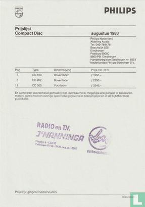 Philips Compact Disc spelers - Afbeelding 3