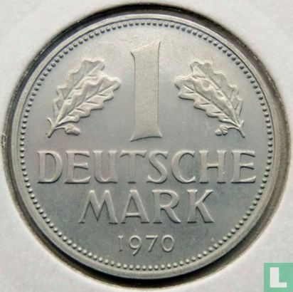 Deutschland 1 Mark 1970 (PP - F) - Bild 1