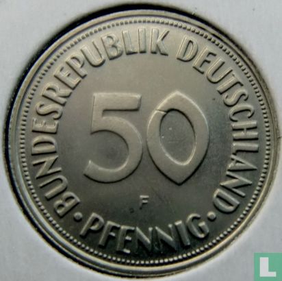 Germany 50 pfennig 1970 (PROOF - F) - Image 2