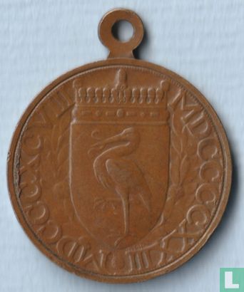 Medailles op het 25-jarig regeringsjubileum van koningin Wilhelmina 1923 - Image 1