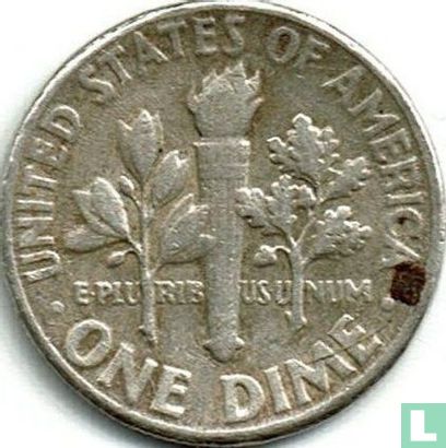 United States 1 dime 1957 (without letter) - Image 2